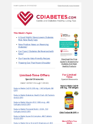 Costco - Your Health Update for the Week: New Positive News on Reversing Diabetes!