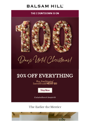 Balsam Hill - 🎄 Mode: On and Everything's 20% Off