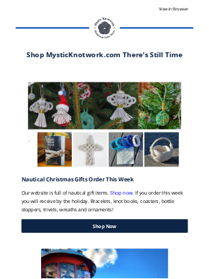 Mystic Knotwork - Shop Mystic Knotwork Last Chance Nautical Gifts, Shop Now