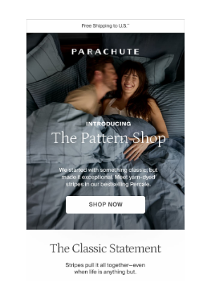 Parachute Home - What’s New? Stripes