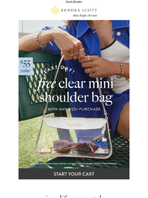 Kendra Scott - Last Day to Grab Your (FREE) Bag