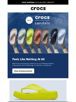 Crocs - Our NEW Getaway Collection is here! ☀️