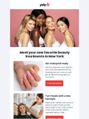 Yelp - Brent, self-care starts here