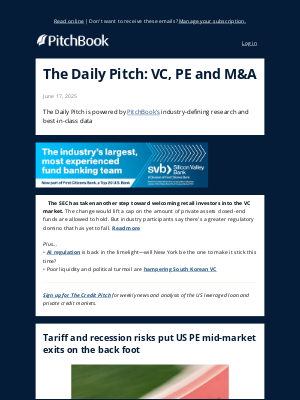 PitchBook Data - Mid-market exits lag PE overall