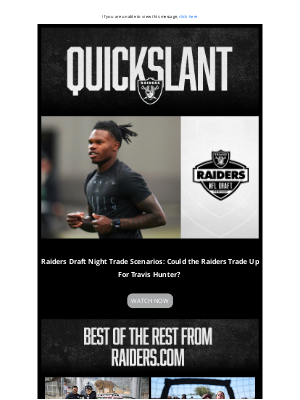 Oakland Raiders - Raiders Draft Night Trade Scenarios