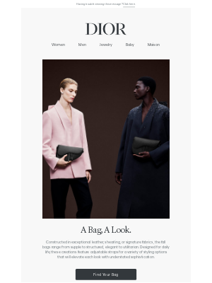 Dior - Must-Have Bags for Fall
