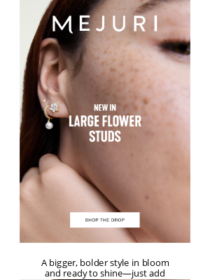 Mejuri - New In: Flower Studs