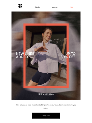 Sweaty Betty - SALE | New lines added