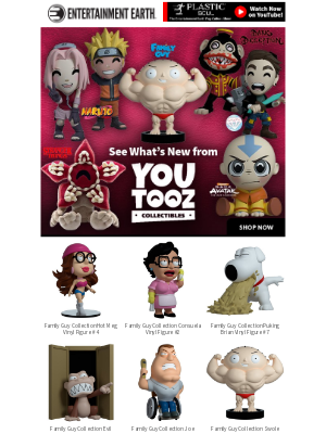 Entertainment Earth - New Youtooz Vinyl Figures and Plush!