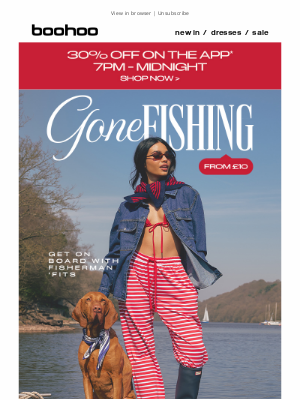 boohoo (United Kingdom) - New in: Fisherman 🎣❤️