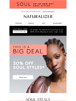 Naturalizer - SOUL deals & steals! Everyone’s adding these to cart