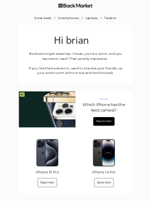 Back Market - 🐛 Peep this week’s top reads, brian