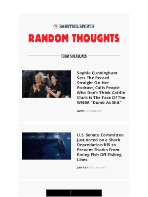 Barstool Sports - Sophie Cunningham Sets The Record Straight On Her Podcast, Calls People Who Don't Think Caitlin Clark Is The Face Of The WNBA 