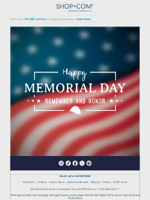 SHOP - Thank You to All Who Served—We Are Forever Grateful