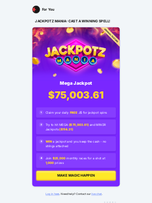 BitStarz Casino - $75,000 Mega Jackpot! Abracadabra your way to riches! 🧙‍♂️
