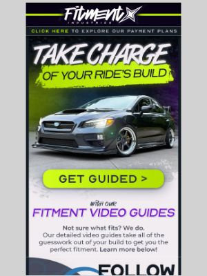 Fitment - Ready To Take Control? ✊