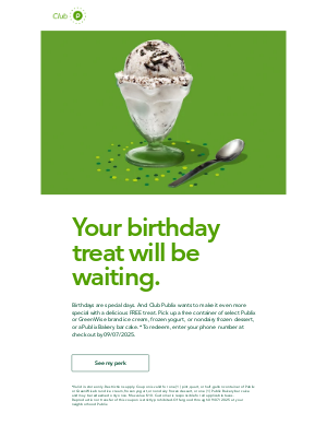 Publix Super Markets - Birthday fun is right around the corner 🎂