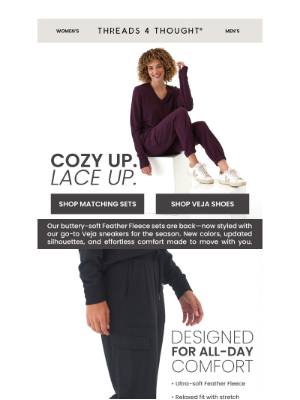 Threads For Thought - Laid-Back Layers, Fresh Kicks