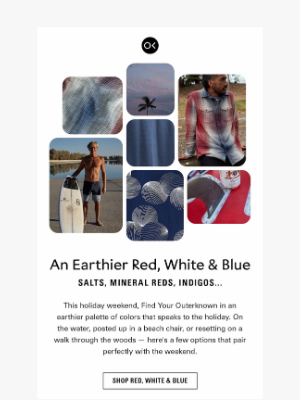 Outerknown LLC - An Earthier Kind of Red, White & Blue