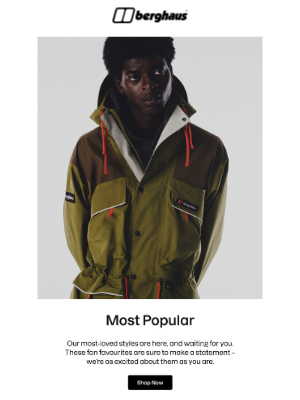 Berghaus (United Kingdom) - You’ve Got Great Taste