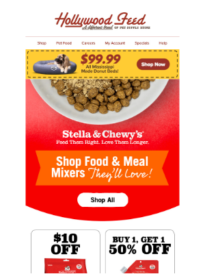 Hollywood Feed - Spoil Your Pet With Food & Meal Mixers They'll Love! 🐶🐈