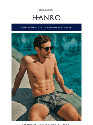Hanro of Switzerland - Our Must-Have Hybrid Wear Quick Dry Summer Styles