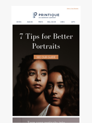 Printique - 7 Tips for Better Portraits