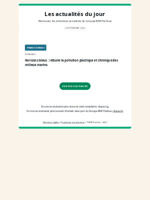 BNP Paribas (France) - BNP Paribas - Les actualités du jour