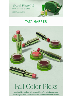 Tata Harper Skincare - Fall Color Picks 💋