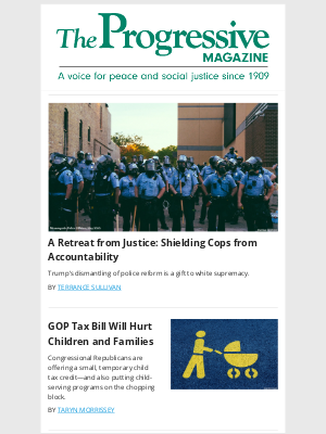 Progressive - America Armed, Divided, and Abandoned