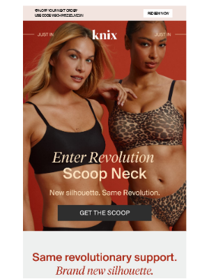 Knix - Hello Revolution Scoop Bra 👋