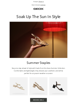 Geox - The Summer Collection You’ve Been Waiting For Is Here!