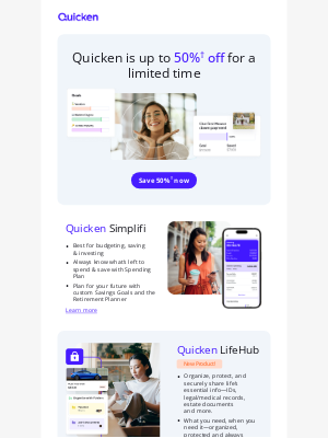 Quicken - Optimize your finances—now for 50% off