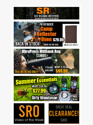 Self Reliance Outfitters - Reflector Ovens Are Here Again!
