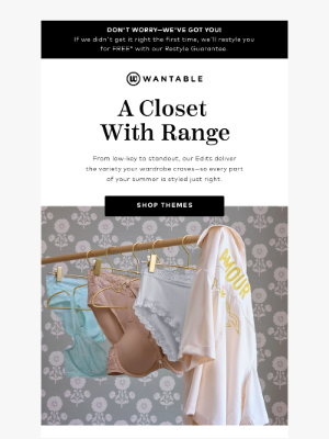 Wantable - cue the fireworks: summer looks just for you 🎆
