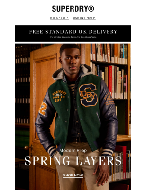 Superdry - Spring Into Style With Modern Prep