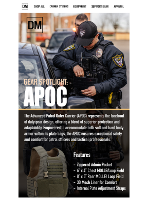 Defense Mechanisms - Comfort Meets Capability in the APOC