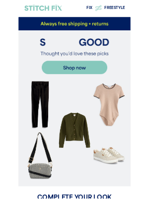 Stitch Fix - Obsessed with these for you
