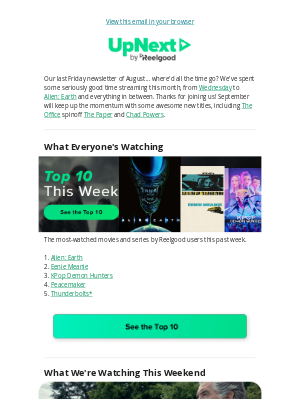 reelgood - Let's help you pick something to watch! 