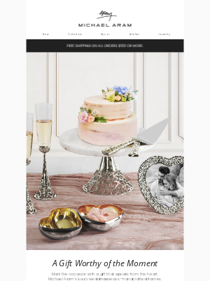 Michael Aram - Celebrate Love with Artful Luxury