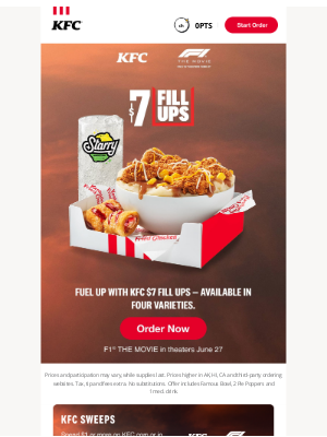 KFC - All the flavors in one Fill Up😋