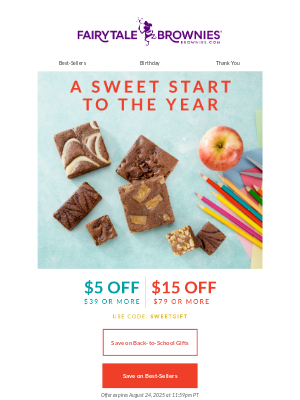 Fairytale Brownies - A+ gifts are here!