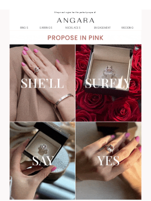 Angara - Perfect for Bae: Morganite Engagement Rings 😍
