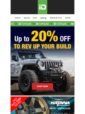 CARiD - 🚨 One Day Left to Upgrade Your Ride!