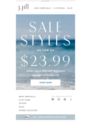 J. Jill - Sale styles as low as $23.99.