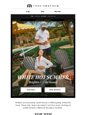 Travis Mathew - Summer Whites