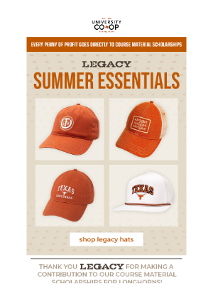 University Co-op - Summer Essentials ☀️