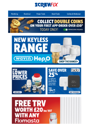 NEW Keyless Hep2O Range + Deals on Radiators, Showers and More