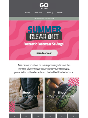 GO Outdoors (United Kingdom) - Summer Clear Out Footwear