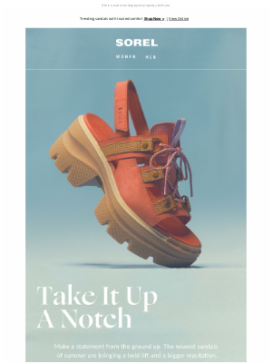 SOREL - Trending: Chunky Sandals